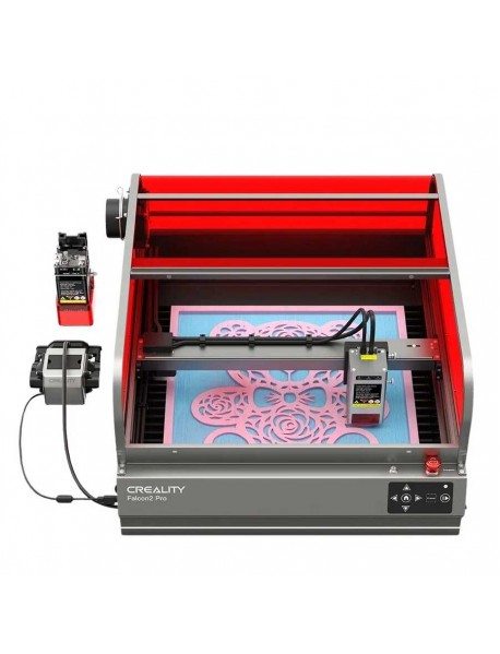 Creality Falcon2 PRO Kapalı Lazer Gravür ve Kesme Makinesi - 40W + 1.6W