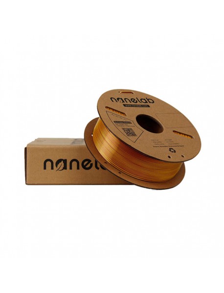 Nanelab Üç Renk Silk PLA Filament - Altın-Gümüş-Bakır - 1.75mm - 1Kg