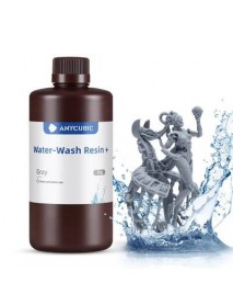 Anycubic - Gri - Suyla Yıkanabilir Reçine (Water-Wash Resin+) - 1 Kg