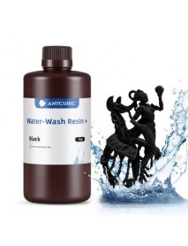 Anycubic - Siyah - Suyla Yıkanabilir Reçine (Water-Wash Resin+) - 1 Kg