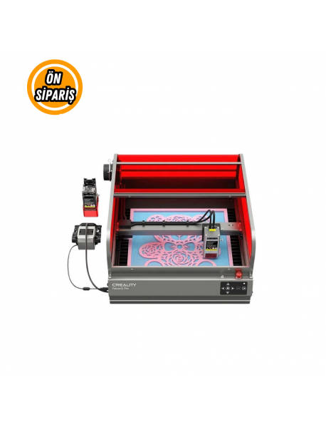 Creality Falcon2 PRO Kapalı Lazer Gravür ve Kesme Makinesi - 40W + 1.6W