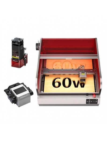 Creality Falcon2 PRO Kapalı Lazer Gravür ve Kesici - 60W + 1.6W