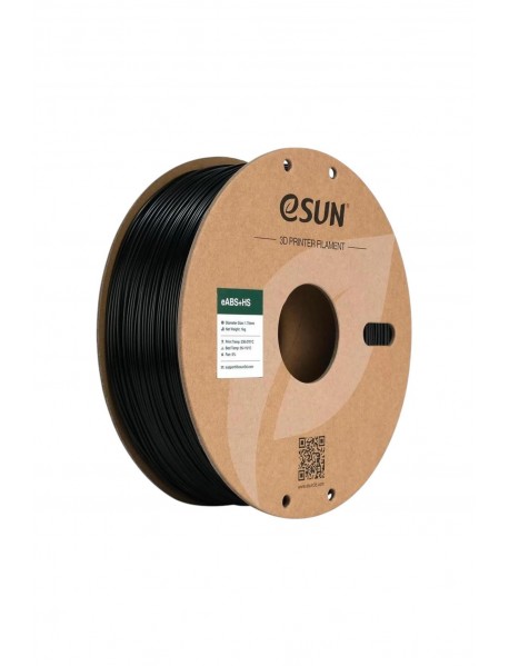 eSUN eABS+HS Siyah Filament 1.75mm 1kg