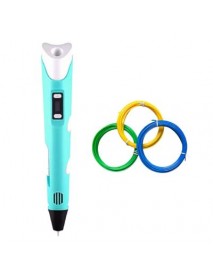 3D Kalem - Pen - Mavi - Full Set