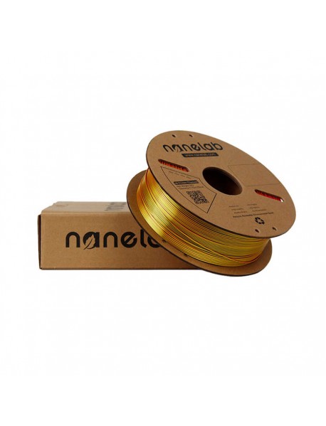 Nanelab Üç Renk Silk PLA Filament - Altın-Fuşya-Siyah - 1.75mm - 1Kg