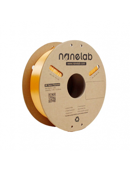 Nanelab Turuncu Silk PLA Filament - 1.75mm - 1Kg
