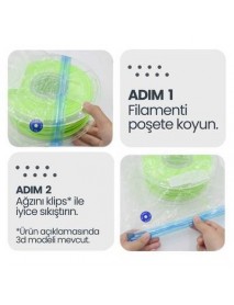 Filament Saklama Poşeti ve Vakum Pompa Kiti